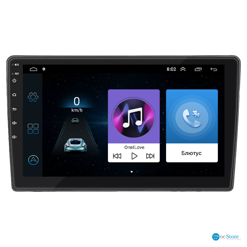 Штатная магнитола Lesko для Kia Ceed I 2006-2010 экран 9" 1/16Gb Wi-Fi GPS Base