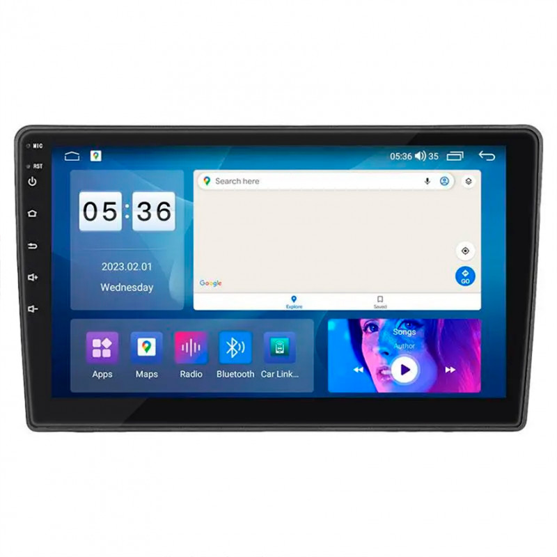 Штатная магнитола Lesko для Kia Ceed I Рестайлинг 2010-2012 экран 9" 4/64Gb CarPlay 4G Wi-Fi GPS Prime