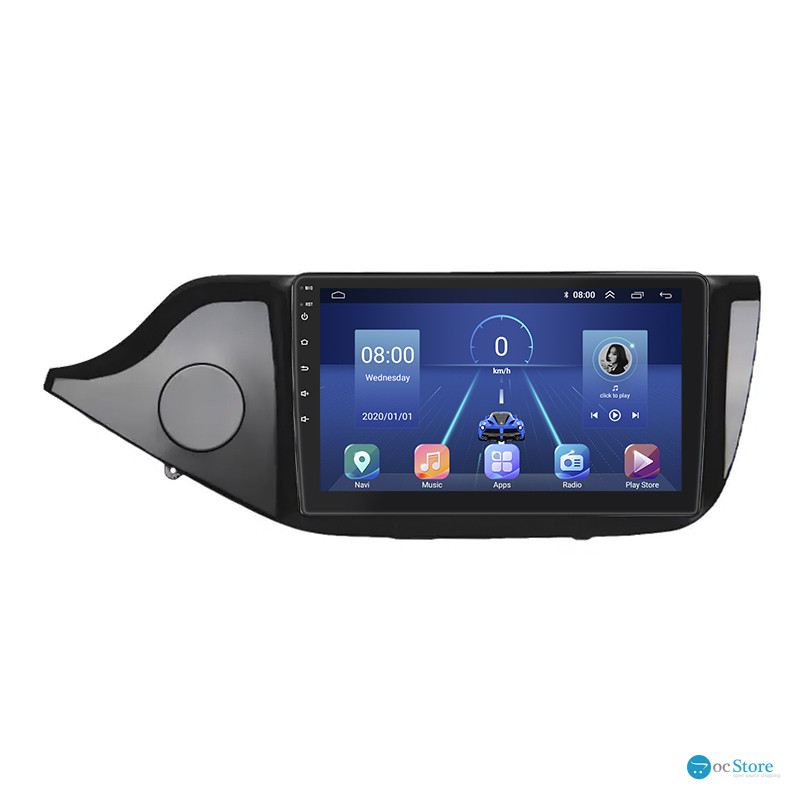 Штатная магнитола Lesko для Kia Ceed II 2012-2015 экран 9" 2/32Gb 4G Wi-Fi GPS Top