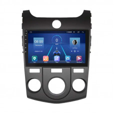 Штатная магнитола Lesko для Kia Cerato II Manual AC 2008-2013 экран 9" 6/128Gb 4G Wi-Fi GPS Top