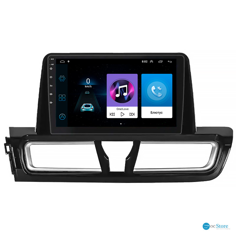 Штатная магнитола Lesko для Kia Forte III 2018-2021 экран 9" 1/16Gb Wi-Fi GPS Base