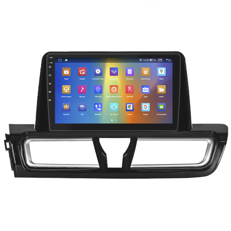 Штатная магнитола Lesko для Kia Forte III 2018-2021 экран 9" 2/32Gb CarPlay 4G Wi-Fi GPS Prime