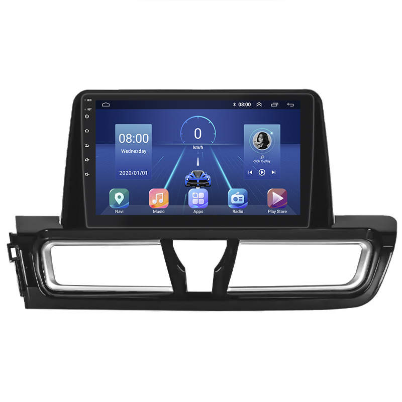 Штатная магнитола Lesko для Kia Forte III 2018-2021 экран 9" 2/32Gb 4G Wi-Fi GPS Top