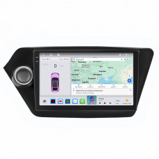 Штатная магнитола Lesko для Kia K2 III (QB) 2011-2017 экран 9" 4/64 QLED CarPlay 4G Wi-Fi GPS 360 Prime