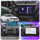 Штатная магнитола Lesko для Kia K2 III (QB) 2011-2017 экран 9" 6/128Gb 4G Wi-Fi GPS Top