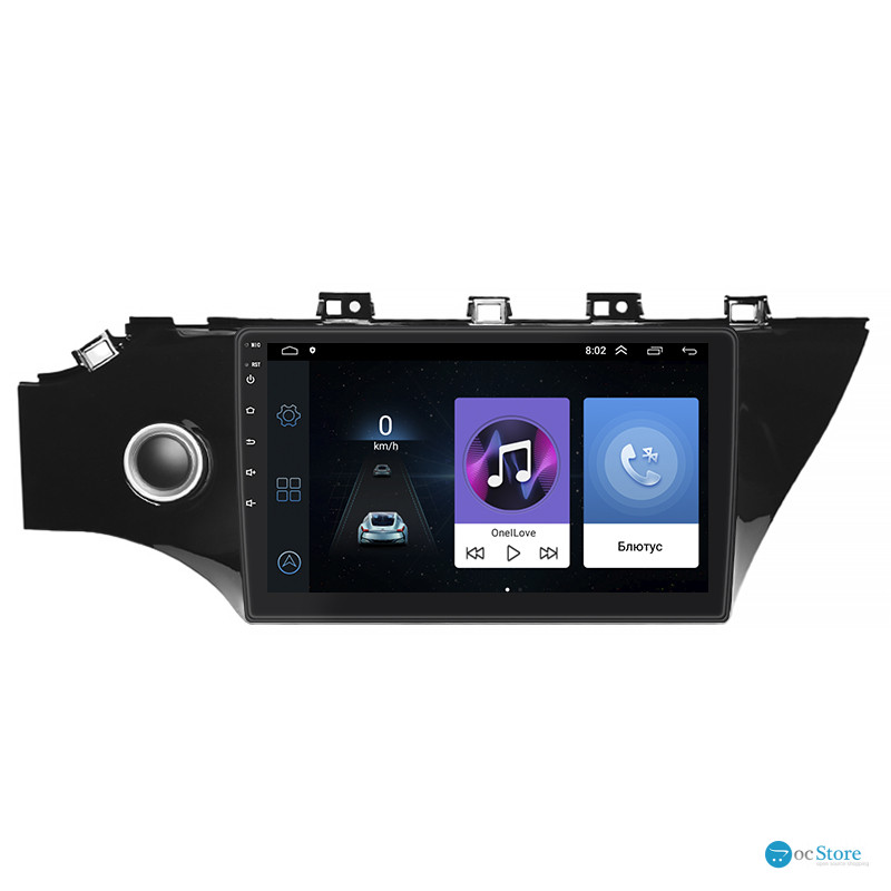 Штатная магнитола Lesko для Kia K2 IV (FB) 2017-н.в. экран 10" 1/16Gb Wi-Fi GPS Base