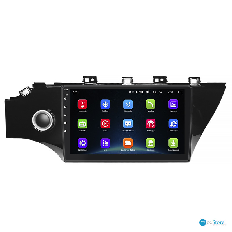 Штатная магнитола Lesko для Kia K2 IV (FB) 2017-н.в. экран 10" 2/32Gb Wi-Fi GPS Base
