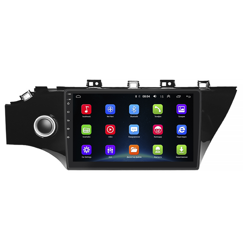 Штатная магнитола Lesko для Kia K2 IV (FB) 2017-н.в. экран 10" 2/32Gb Wi-Fi GPS Base