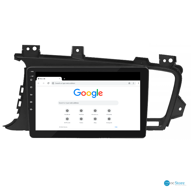 Штатная магнитола Lesko для Kia K5 I 2010-2013 экран 9" 2/32Gb Wi-Fi GPS Base