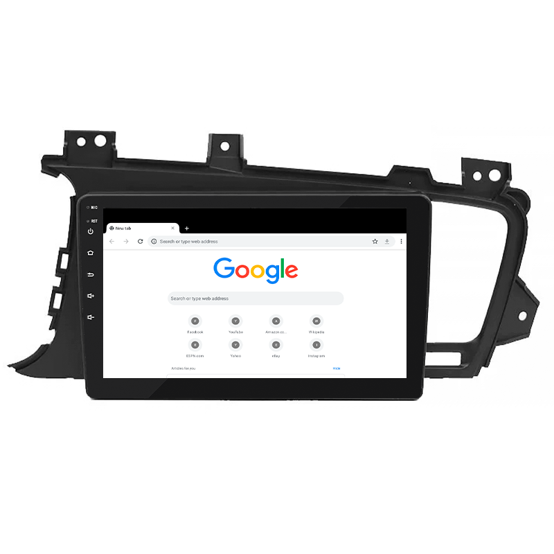 Штатная магнитола Lesko для Kia K5 I 2010-2013 экран 9" 2/32Gb Wi-Fi GPS Base