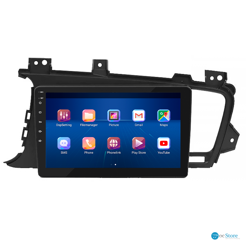 Штатная магнитола Lesko для Kia K5 I 2010-2013 экран 9" 2/32Gb 4G Wi-Fi GPS Top