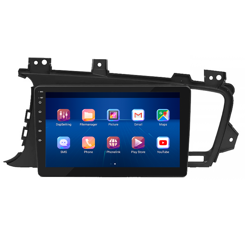 Штатная магнитола Lesko для Kia K5 I 2010-2013 экран 9" 2/32Gb 4G Wi-Fi GPS Top