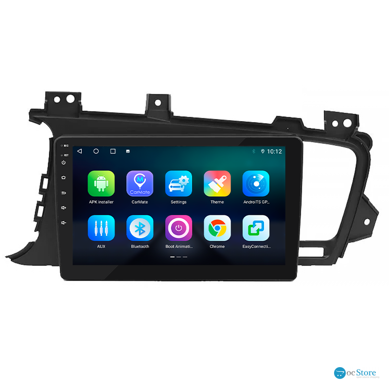 Штатная магнитола Lesko для Kia K5 I 2010-2013 экран 9" 4/64Gb 4G Wi-Fi GPS Top