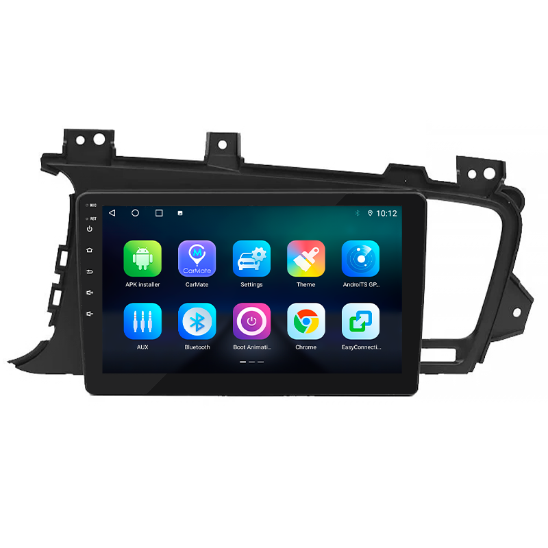 Штатная магнитола Lesko для Kia K5 I 2010-2013 экран 9" 4/64Gb 4G Wi-Fi GPS Top