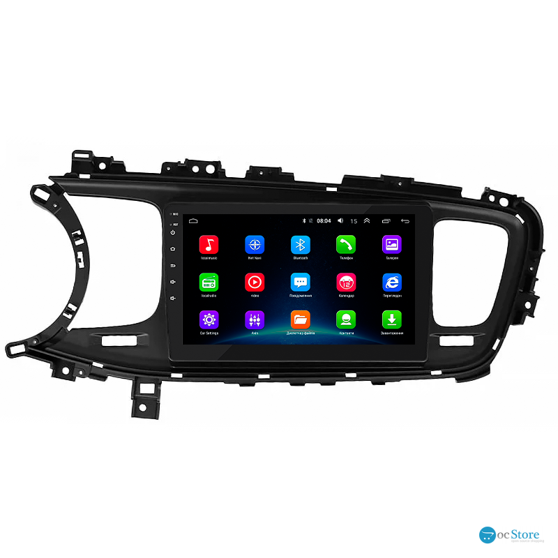 Штатная магнитола Lesko для Kia K5 I Рестайлинг 2013-2015 экран 9" 2/32Gb Wi-Fi GPS Base