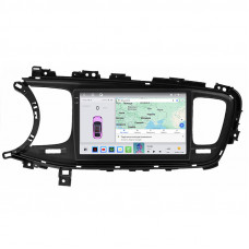 Штатная магнитола Lesko для Kia K5 I Рестайлинг 2013-2015 экран 9" 4/64 QLED CarPlay 4G Wi-Fi GPS 360 Prime