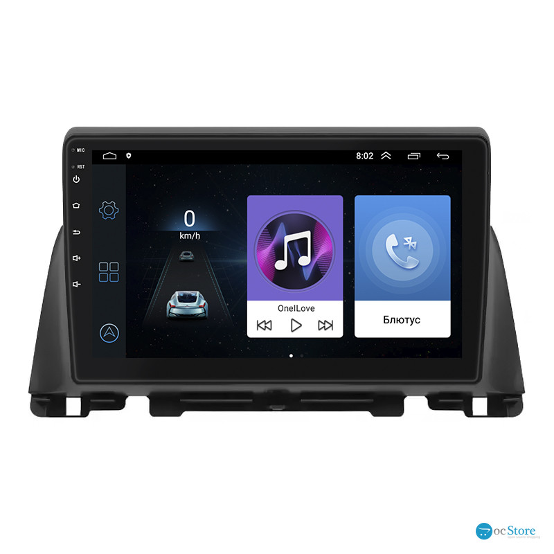 Штатная магнитола Lesko для Kia K5 II 2015-2020 экран 10" 1/16Gb Wi-Fi GPS Base