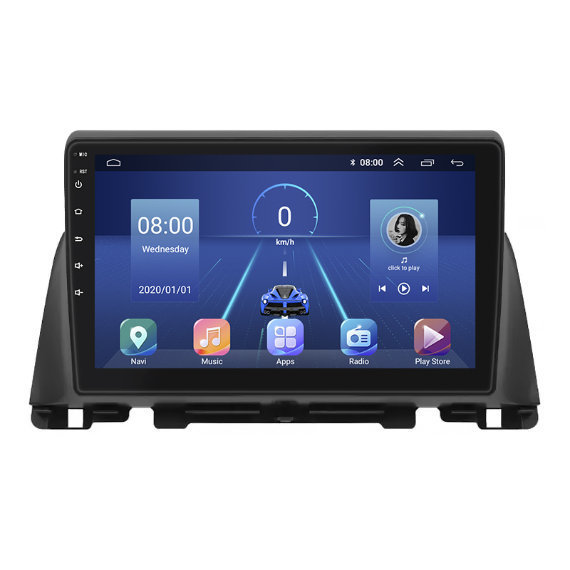 Штатная магнитола Lesko для Kia K5 II 2015-2020 экран 10" 6/128Gb 4G Wi-Fi GPS Top