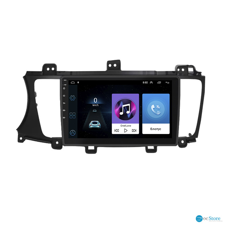 Штатная магнитола Lesko для Kia K7 VG (I) Рестайлинг 2012-2015 экран 9" 1/16Gb Wi-Fi GPS Base