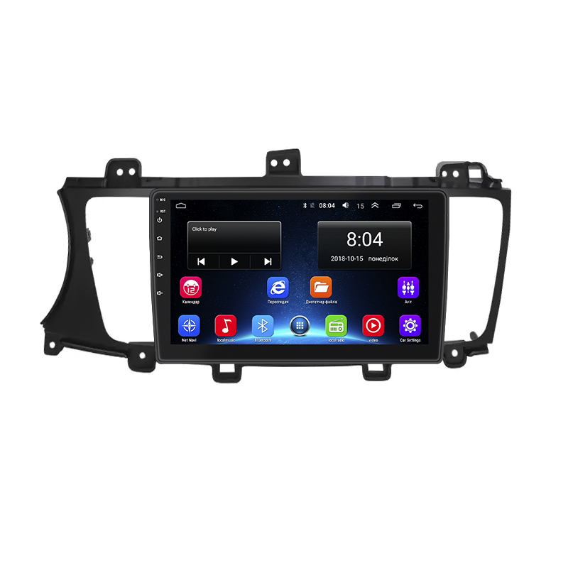 Штатная магнитола Lesko для Kia K7 VG (I) Рестайлинг 2012-2015 экран 9" 2/32Gb Wi-Fi GPS Base