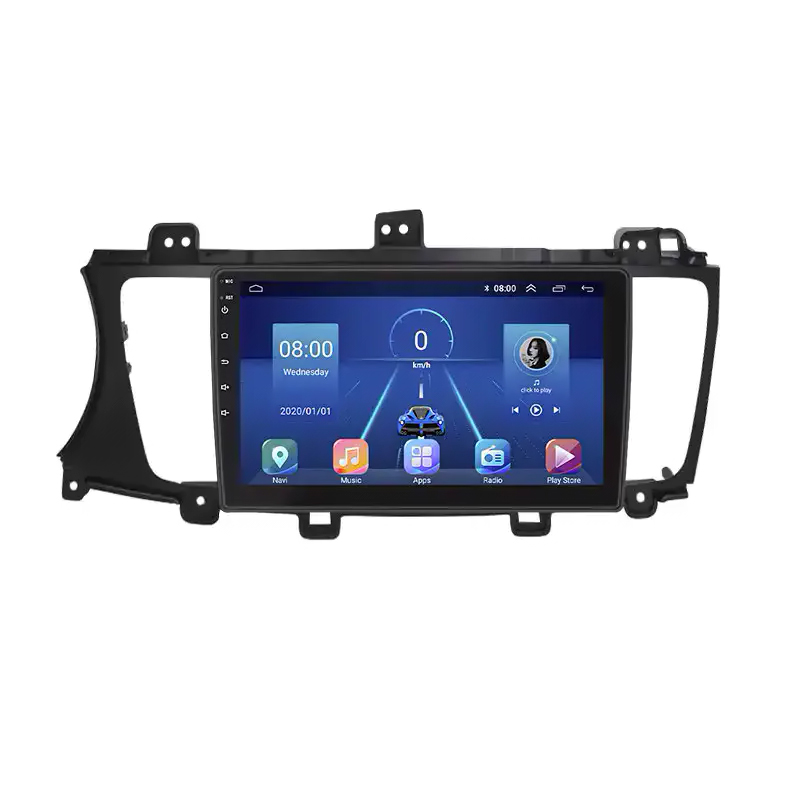 Штатная магнитола Lesko для Kia K7 VG (I) Рестайлинг 2012-2015 экран 9" 4/64Gb 4G Wi-Fi GPS Top