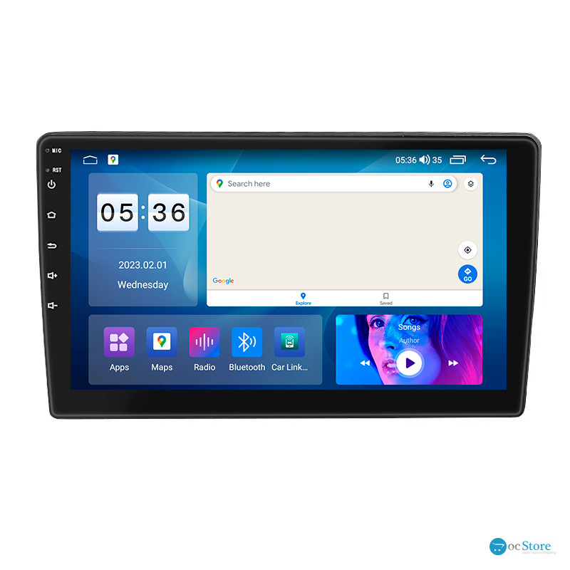 Штатная магнитола Lesko для Kia Magentis I 2000-2003 экран 9" 4/64Gb CarPlay 4G Wi-Fi GPS Prime