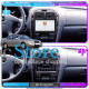 Штатная магнитола Lesko для Kia Magentis I Рестайлинг 2003-2006 экран 9" 4/64 QLED CarPlay 4G Wi-Fi GPS 360 Prime