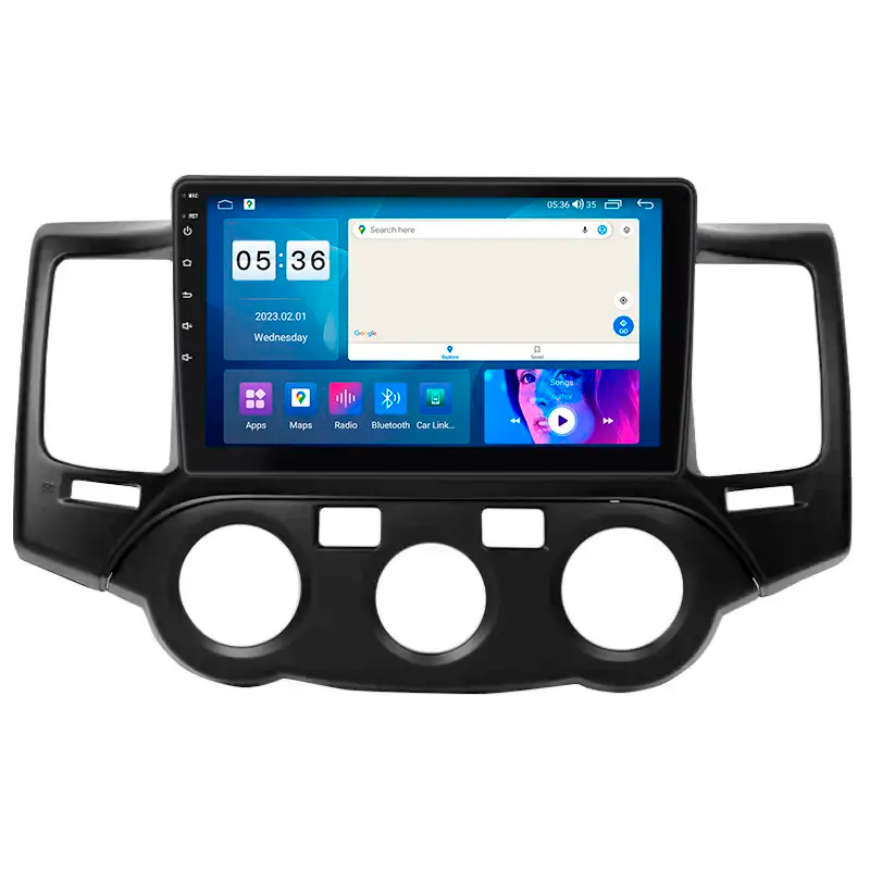 Штатная магнитола Lesko для Kia Magentis II Рестайлинг 2008-2010 экран 9" 2/32Gb CarPlay 4G Wi-Fi GPS Prime