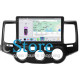 Штатная магнитола Lesko для Kia Magentis II Рестайлинг 2008-2010 экран 9" 4/64 QLED CarPlay 4G Wi-Fi GPS 360 Prime