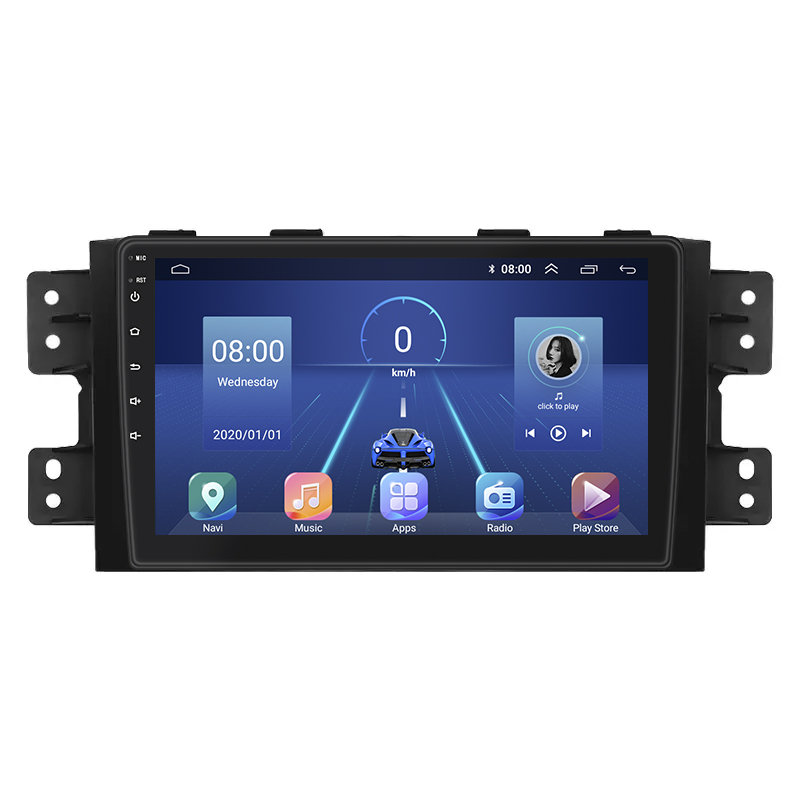 Штатная магнитола Lesko для Kia Mohave I 2008-2016 экран 9" 4/64Gb 4G Wi-Fi GPS Top