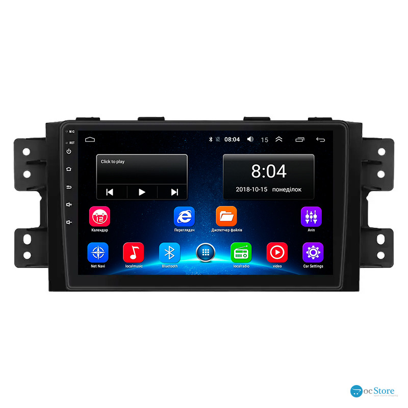 Штатная магнитола Lesko для Kia Mohave I Рестайлинг 2 2019-н.в. экран 9" 2/32Gb Wi-Fi GPS Base