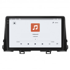 Штатная магнитола Lesko для Kia Morning III 2017-н.в. экран 9" 4/64 QLED CarPlay 4G Wi-Fi GPS 360 Prime