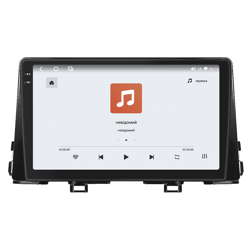 Штатная магнитола Lesko для Kia Morning III 2017-н.в. экран 9" 4/64 QLED CarPlay 4G Wi-Fi GPS 360 Prime